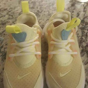 Nike neon yellow girls sneakers sz. 12- SOLD